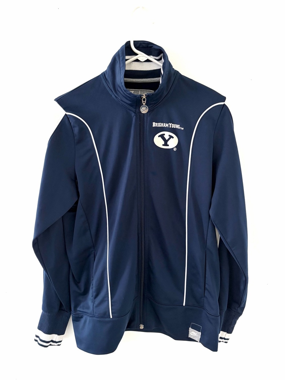 Vintage Nike BYU Brigham Young Cougars Track Jacket, Size: Large